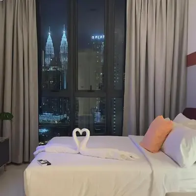 Cozy couple suite 23A3B at KLCC
