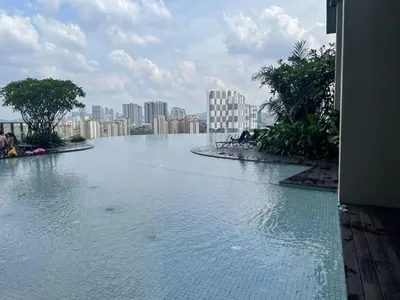 a large body of water with a city in the background at COZY Kenwingston The platz Setapak 3BR&2BR 5-8PAX FREE WIFI PARKIN NETFLIX 3306 in Kuala Lumpur