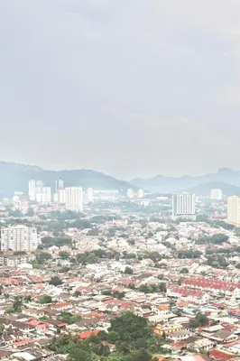 a view of a city with buildings and trees at COZY Kenwingston The platz Setapak 3BR&2BR 5-8PAX FREE WIFI PARKIN NETFLIX 3306 in Kuala Lumpur