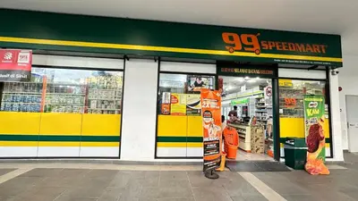 a store front of a store with its doors open at Couple Private studio B22 11 Trion KL in Kuala Lumpur