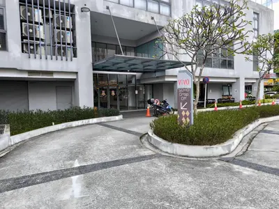 a parking lot in front of a building at 01 Kuala Lumpur KL Mid Valley The Garden 9Seputeh Vivo Soho 2PAX in Kuala Lumpur