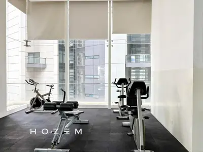 a gym with several exercise bikes in a room at 2BR3B Hozem KL1602 Apartment KLCC in Kuala Lumpur