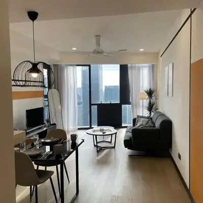 Modern 1BR Apartment with KLCC Twin Towers View