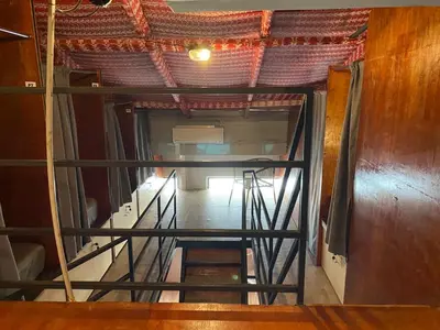 a view from the top of a staircase in a theatre at China Town Dorm by ichiro in Kuala Lumpur