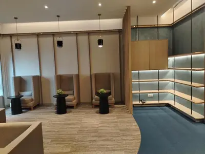 a lobby with chairs and a waiting room at Agile Bukit Bintang Homestay KLCC in Kuala Lumpur