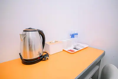 a blender sitting on top of a table at iBilik - Velocity Kuala Lumpur in Kuala Lumpur
