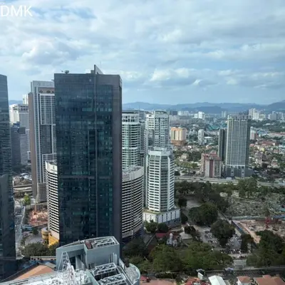 a view of a city with tall buildings at vortex luxury APATMENT BY FRINDSHIP in Kuala Lumpur