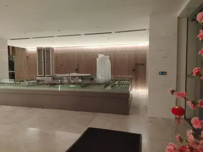 a lobby of a building with a large room at NEO Quill Residences klcc in Kuala Lumpur