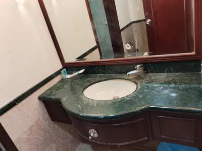 a bathroom with a sink and a mirror at The Times Square KLCC by Bukit Bintang in Kuala Lumpur