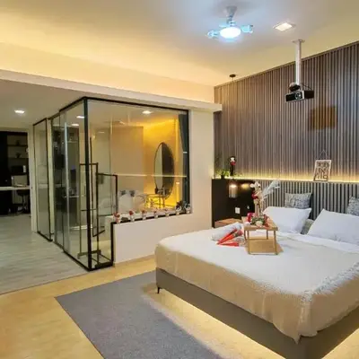pertama residency jacuzzi projector 120
