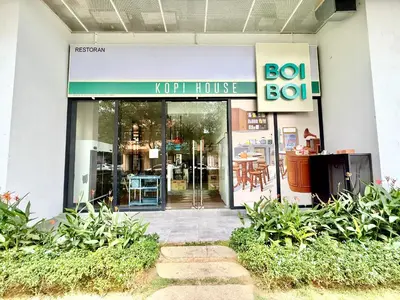 a store front with a sign that reads bob houseello at Chambers Suites By Grands in Kuala Lumpur
