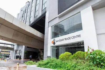an external view of the american trade centre building at Imperial Regency Suites & Kuala Lumpur in Kuala Lumpur
