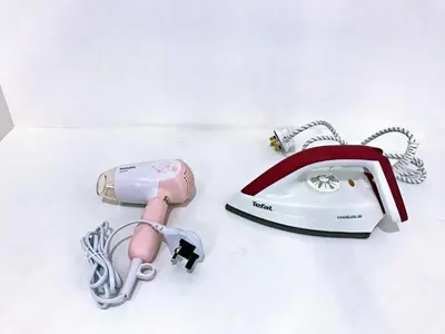 a hello kitty hair dryer and a toaster at The Robertson KL in Kuala Lumpur