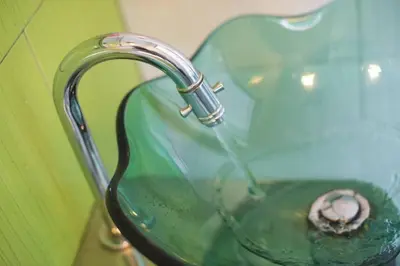 a glass bottle with a hose attached to it at i-Hotel Kuala Lumpur in Kuala Lumpur