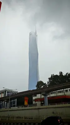 a view of a tall building in the background at i-Hotel Kuala Lumpur in Kuala Lumpur