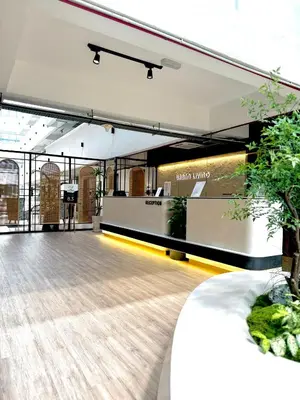 a lobby of a building with a dance floor at Urban Living Residence in Kuala Lumpur