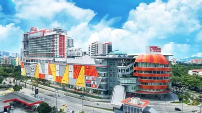 a group of buildings in a city with at UNA Sunway Velocity Kuala Lumpur by Unimax in Kuala Lumpur