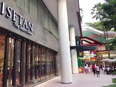 a shopping mall with people walking in front of it at 2min walk to Lot 10, 5 min to Pavillion 2BR 8-2 WIFI 100mbps in Kuala Lumpur