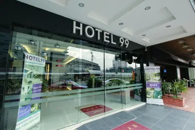 a store front of a hotel go store at Hotel 99 Kuala Lumpur City in Kuala Lumpur