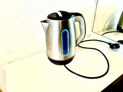 a kettle sitting on top of a table at The Robertson 2B at Bukit Bintang with Netflix,trx,klcc,pavilion,lalaport in Kuala Lumpur