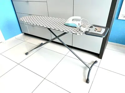 a iron table with a kettle on top of it at The Robertson 2B at Bukit Bintang with Netflix,trx,klcc,pavilion,lalaport in Kuala Lumpur