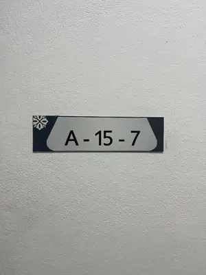 a sign on a wall that says a seventh at KLVIEW LEGASI KG BARU in Kuala Lumpur