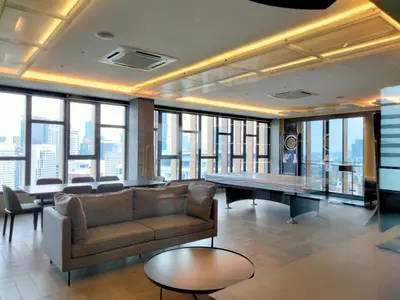 a living room with a pool table in a building at Ceylonz Suites Bukit Bintang I HomeBrickz in Kuala Lumpur