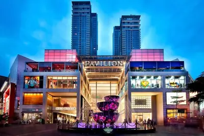 a building with a sign on the front of it at Stylish & Cozy TTDI Ascencia Studio FREE Parking in Kuala Lumpur