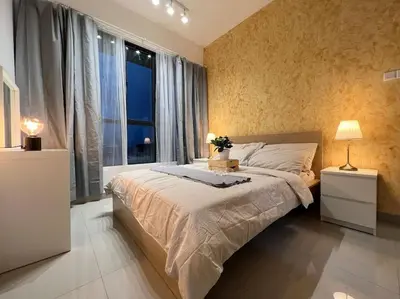 a bedroom with a large bed and a window at Lavile A-Z Property Management Service @ welcome pm for more info in Kuala Lumpur