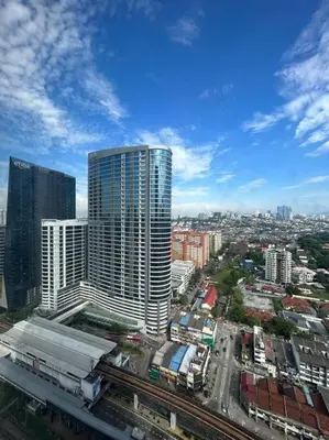 a view of a city with tall buildings at KLSentral-Bangsar-MidValley-2-10pax-Netflix-Balcony-Super Fast Internet in Kuala Lumpur